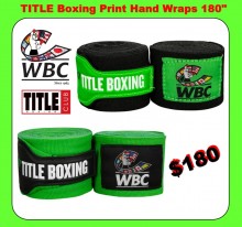 TITLE WBC Hand Wraps 世界拳擊理事會官方授權和批准。